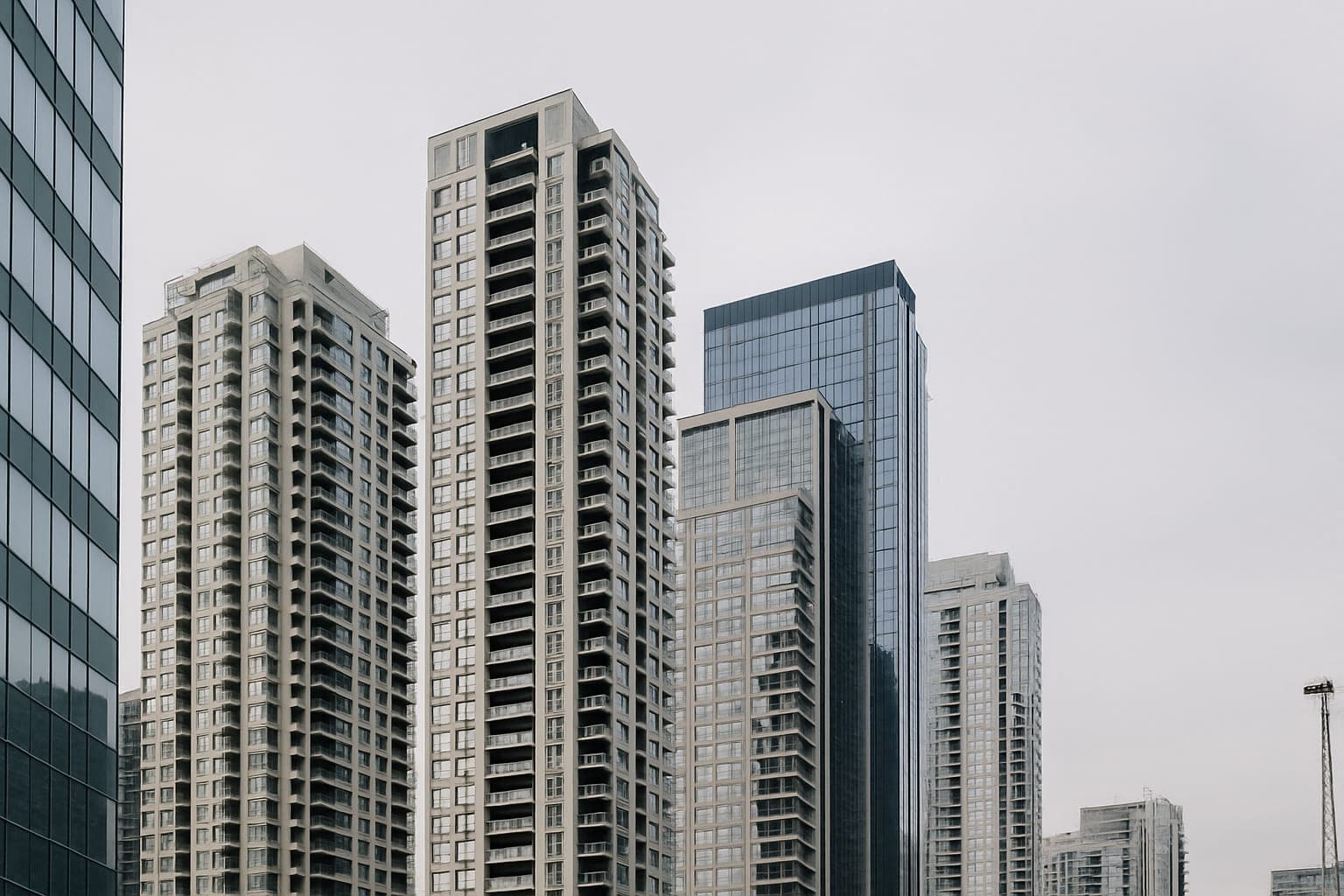 Modern interior with paint cans